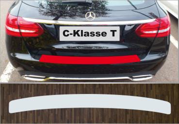 Lackschutzfolie Ladekantenschutz transparent 70 µm für Mercedes C-Klasse T-Modell S205  2014 - 2018
